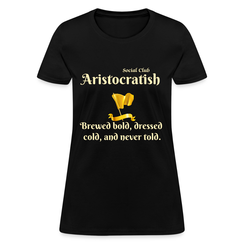 Aristocratish Social Club: Brewed bold - black